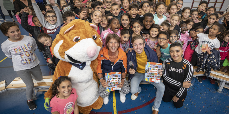 Meer dan 200.000 kinderen in beweging door De Pauze Spelen