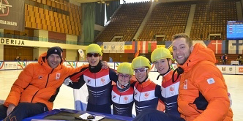 Nederlandse medaillewinnaars winter EYOWF