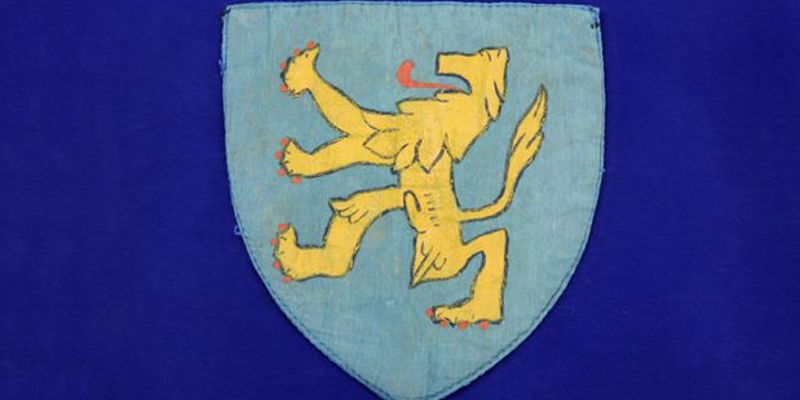 De Hollandse leeuw op de officiële kleding