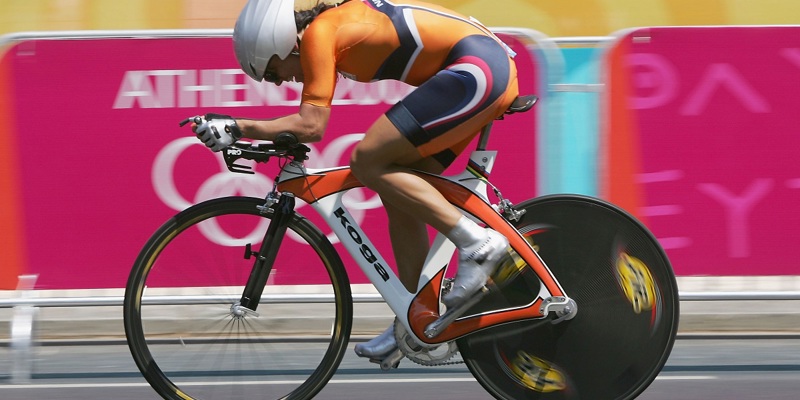 De fiets van Leontien van Moorsel
