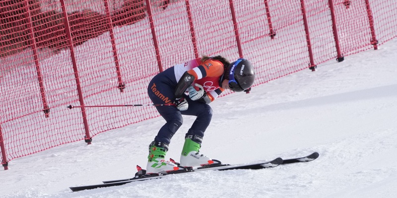 Adriana Jelinkova niet van start op slalom