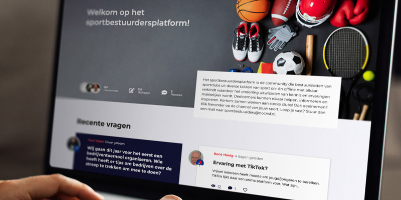 Vliegende start voor pilot Sportbestuurdersplatform.nl