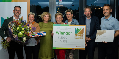 Sportclub SDDL wint titel Sportaccommodatie van het jaar 2022