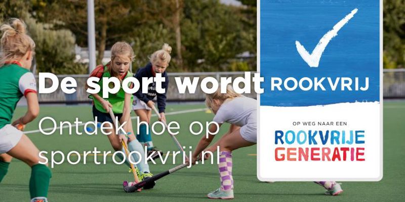 De sport wordt rookvrij