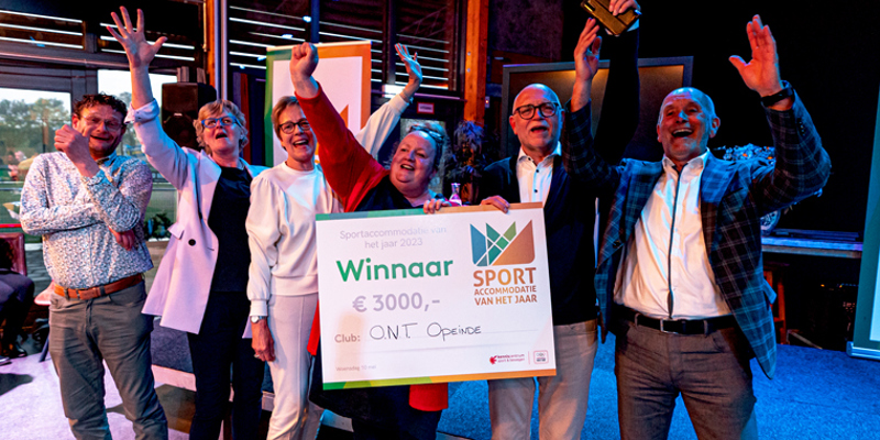 Voetbalvereniging ONT Sportaccommodatie van het jaar 2023